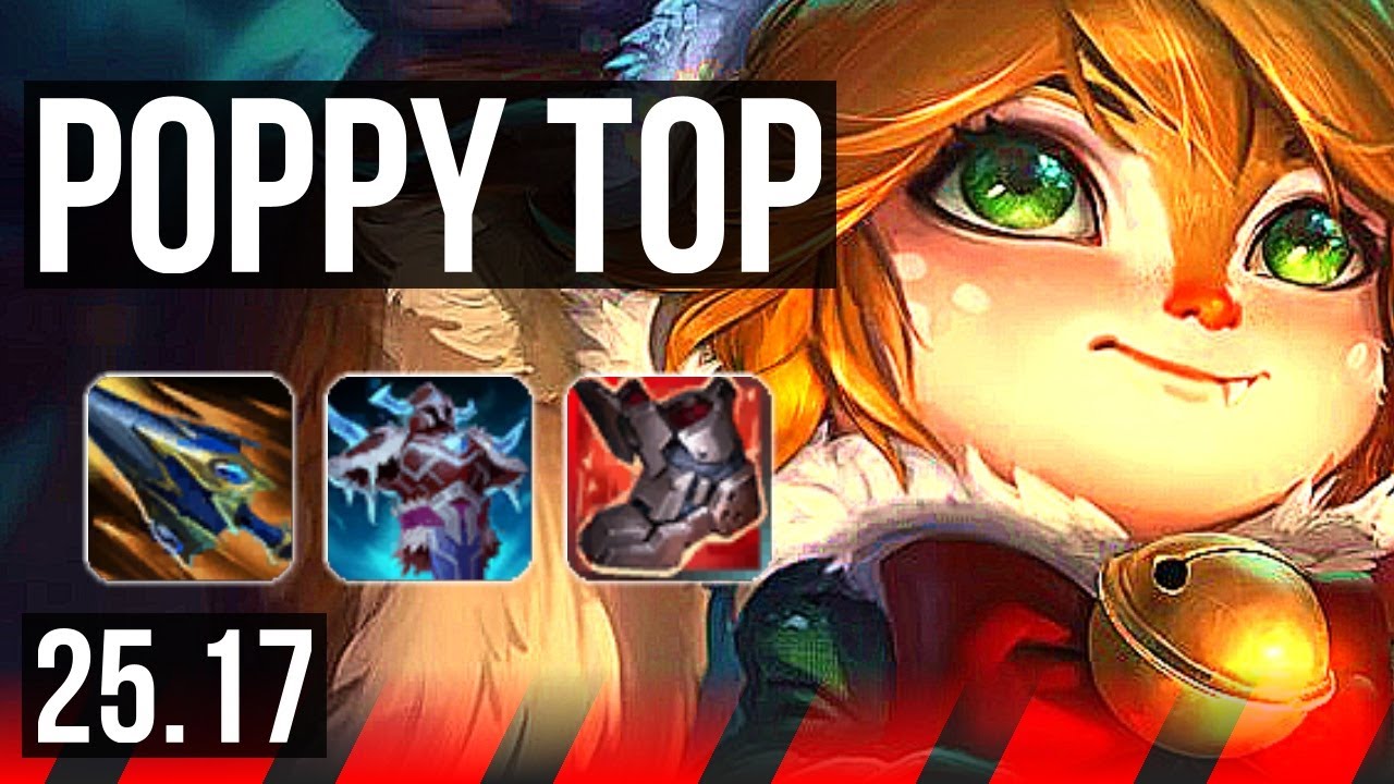 POPPY vs PANTHEON (TOP) | 7/1/7 | EUW Master | 25.17