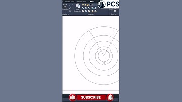 AutoCAD Fast Practice | Simple Drawing for Students #shorts