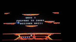 Joust for Colecovision by TEAMPIXELBOY on my CRT slide trick!