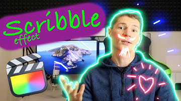 Brush Glow effect and Scribble Animation with Brush Glow Plugin in Final Cut Pro.