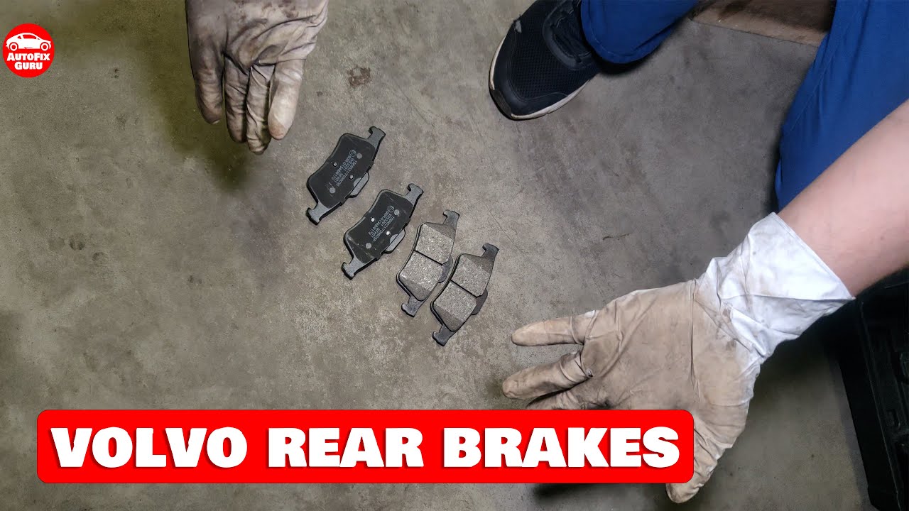 how-to-change-rear-brake-pads-on-volvo-s40-youtube