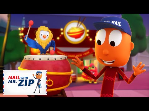 Dress Up Party with Friends! | 1+ HOURS of Mail with Mr. ZIP | Fun Videos for Kids & Families