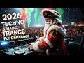 •▷ Best TECHNO & HARD TRANCE for Christmas 2025 🎄 | Uplifting trance | Synthwave | #Electronicmusic