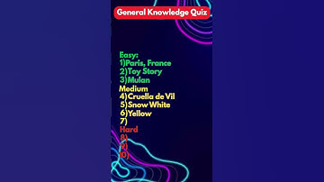 Genius or Fool?  🧐Test your brain with this fast 10-question general knowledge quiz! 🧠🔥