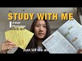 Study With Me : A-level Psychology (+some useful study tips)