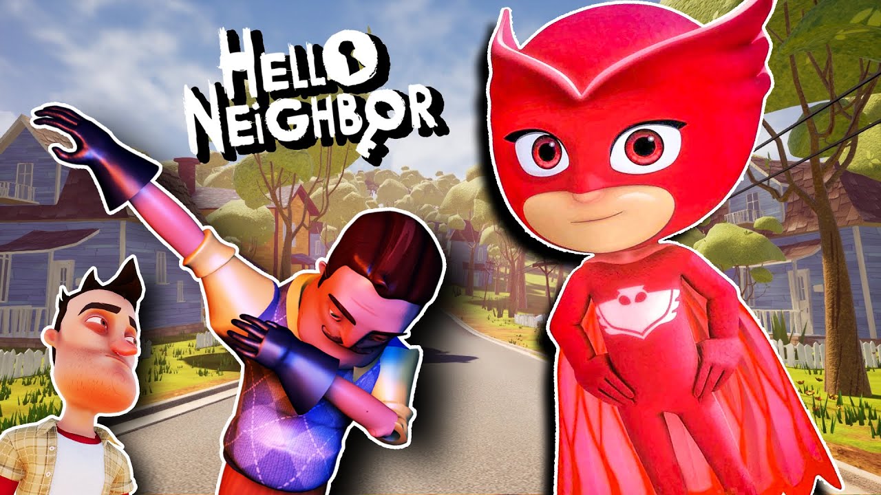 Hello OWLETTE (PJ Masks) | Hello Neighbor Mod - YouTube