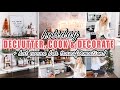 DECLUTTER, COOK & DECORATE WITH ME / HOT COCOA BAR + KITCHEN DECLUTTER! / #CheckItOffWithCaitlyn