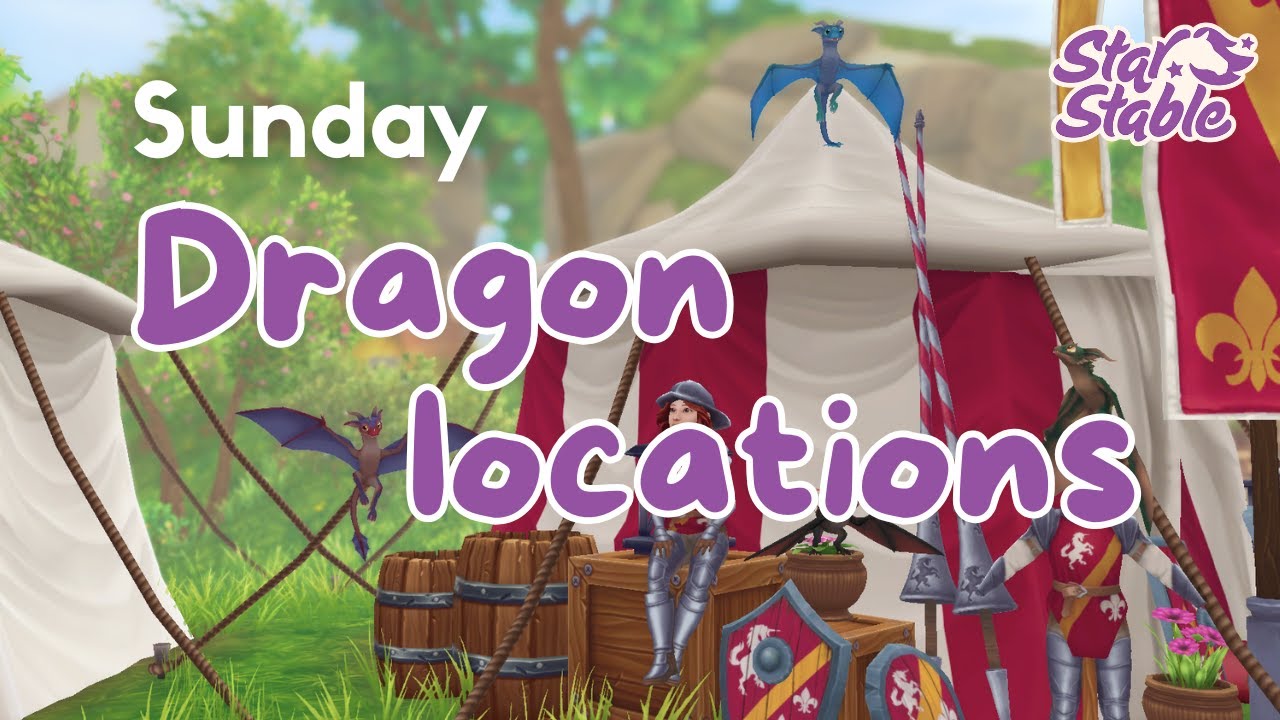 Daily Dragon Hide & Seek Locations: SUNDAY || Star Stable Online