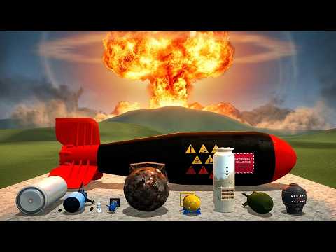 Testing the Most Dangerous Bombs in GMod