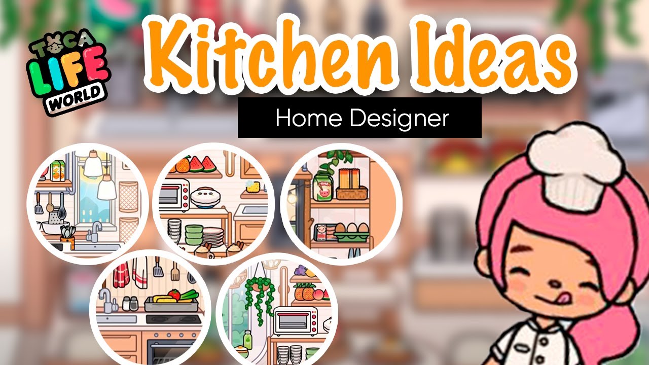 4 IDEAS for AESTHETIC KITCHENS!! 🍳😋💖 Toca Life World YouTube