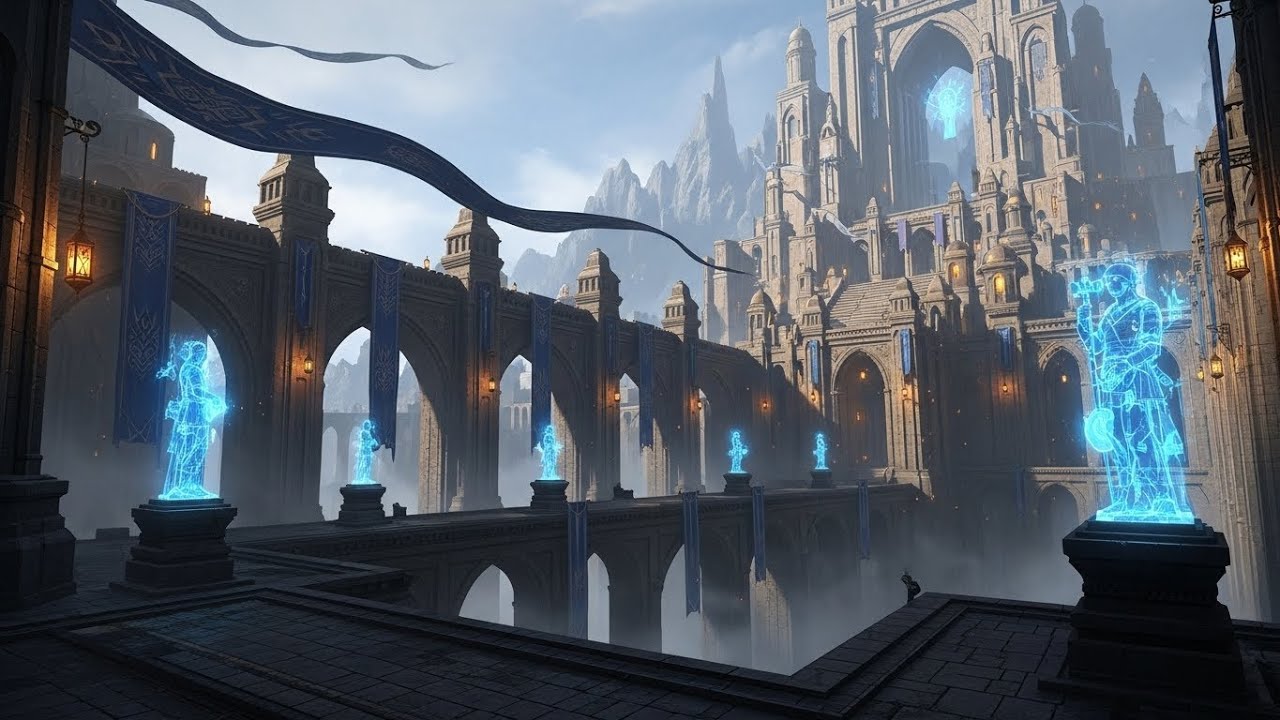 Sanctum of the Forgotten Light – Epic Fantasy Music  Mystical RPG OST  Ancient Sacred Theme