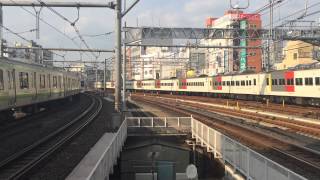 E233系 京浜東北線、E231系 山手線 185系東京上野ライン!!