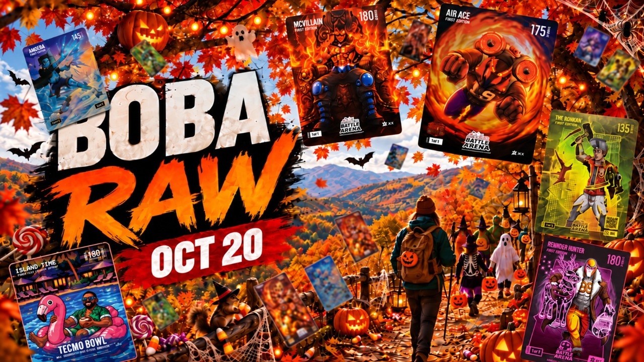 BOBA RAW - Tuesday Oct 20, 2026 📱