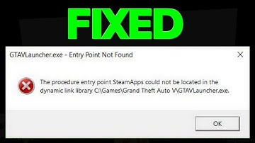 The procedure entry point SteamApps could not be located |GTA 5| How to Fix ERROR 2023