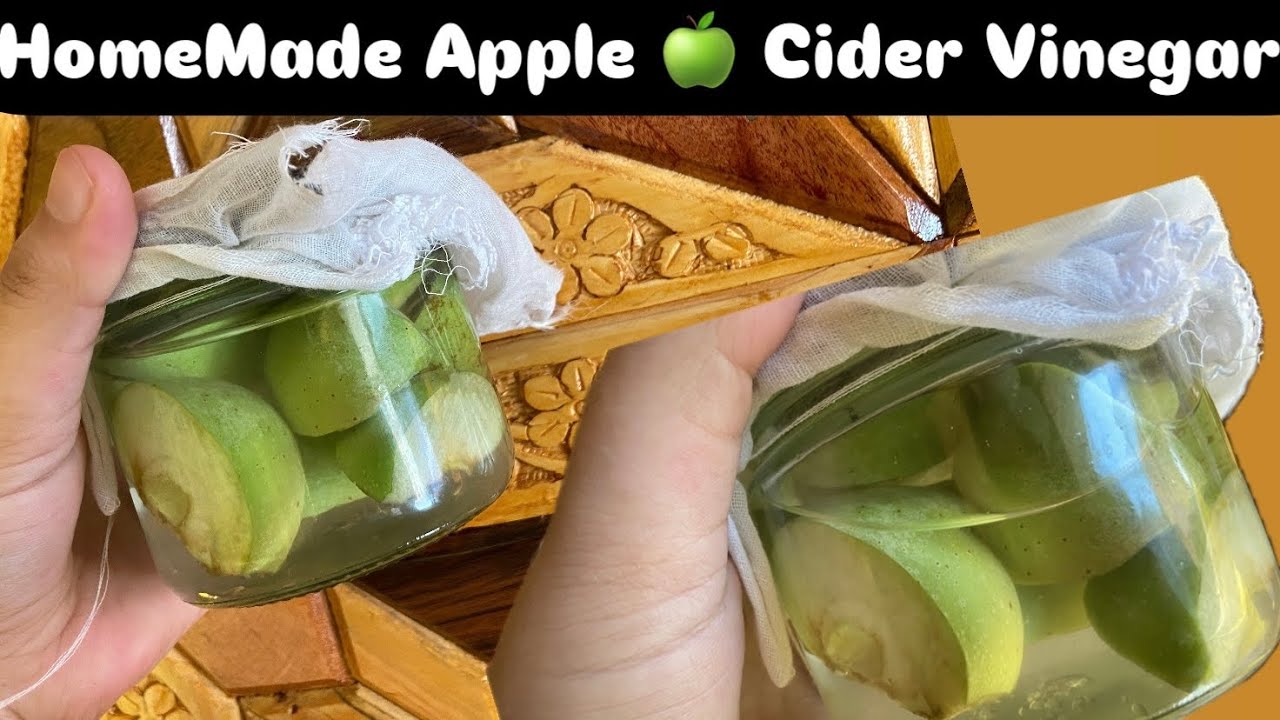 Homemade Apple cider vinegar #youtube - YouTube