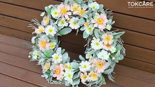 🎀 [Spring Exclusive] 22-Inch Front Door Wreath | Bring Farmhouse Charm to Your Home! 🌸 screenshot 5
