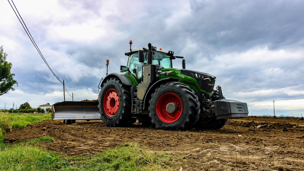 Ground Levelling | New Fendt 1050 Vario + Livella Montefiori | Fendt 724 + Aratro Aldo Annovi