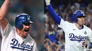 Kirk Gibson and Freddie Freeman Comparison