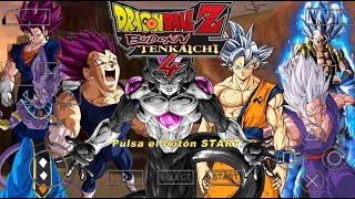 Best Dragon Ball Z Tenkaichi Tag Team mod Infinity V1 for PPSSPP with permanent menu