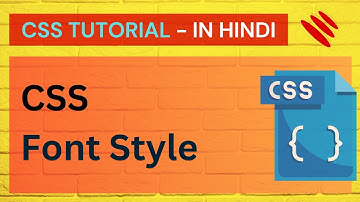CSS By Pankaj Panjwani (font style) [In Hindi]