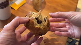 Bauducco panettone mini chocolate chips tasting and review