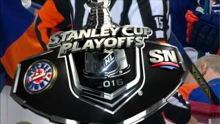 Famous Greiss snaps off skate blade with push off net Wealth