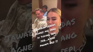 Jawaban seorang Agnez Mo yg dituding sepi Job ....kasih paham Nez ,biar netizen pinter !!!#agnezmo Jawaban seorang Agnez Mo yg dituding sepi Job ....kasih paham Nez ,biar netizen pinter !!!#agnezmo