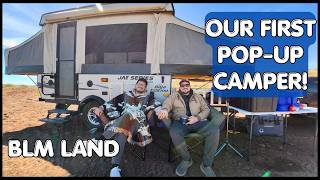 Pop-Up Camping on BLM Land