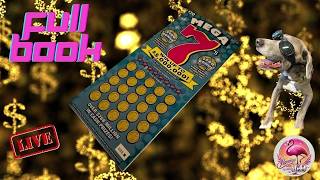 Mega 7's FULL BOOK Florida Lottery Scratch Offs $600 Gamble