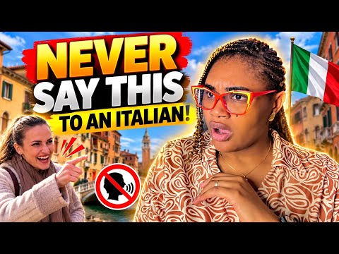 I CAN’T BELIEVE THEY SAID THIS TO AN ITALIAN 😳🇮🇹
