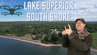 Breathtaking Lake Superior Drone Tour: Brule River, Port Wing, Herbster, Cornucopia 🌊