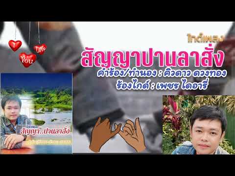 ไกด์เพลง "สัญญาปานลาสั่ง" คำร้อง/ทำนอง : คิวดาว ดวงทอง✨