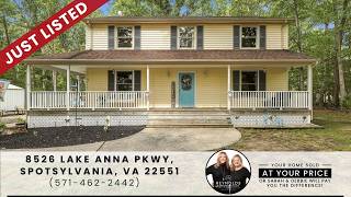 8526 Lake Anna Pkwy| Nearly 4 Acres, No HOA | Home for Sale Near Lake Anna | Convenient Location