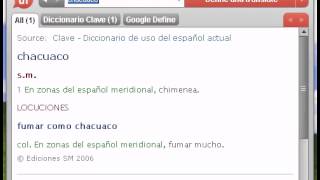 Definición de chacuaco