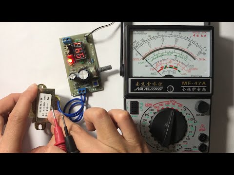 詳細講解指針式萬用表的使用方法，測交直流電壓直流電流電池電量