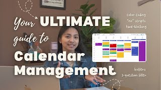 How To Manage a Calendar as an Assistant: Free Downloadable Guides!