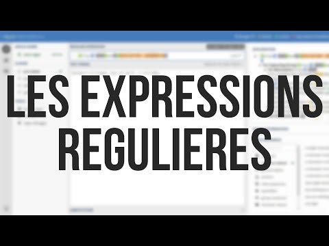 Vidéo: L'expression régulière est-elle une chaîne ?