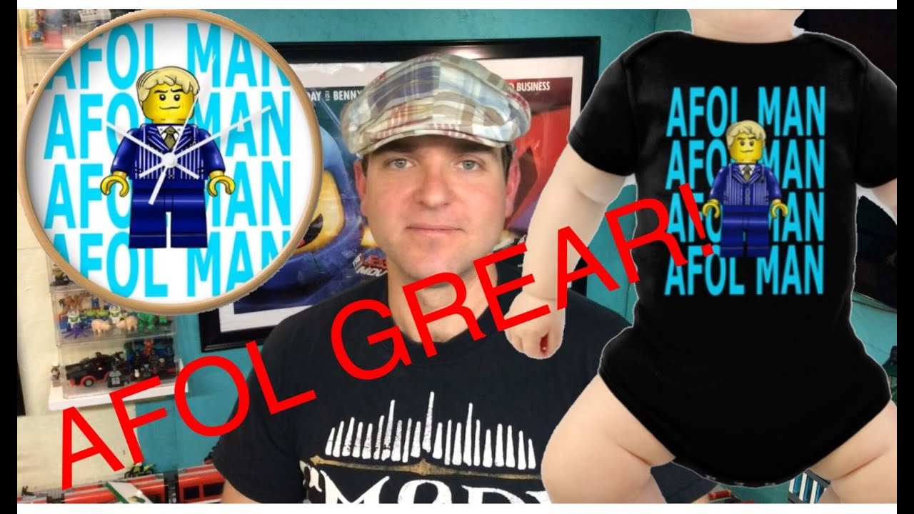 AFOL Man Gear! Shirts and More!