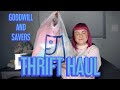 HUGE TRY ON THRIFT HAUL 2020 | Savers and Goodwill