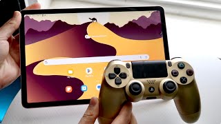 How To Connect PS4 Controller To ANY Android Tablet! (2023)