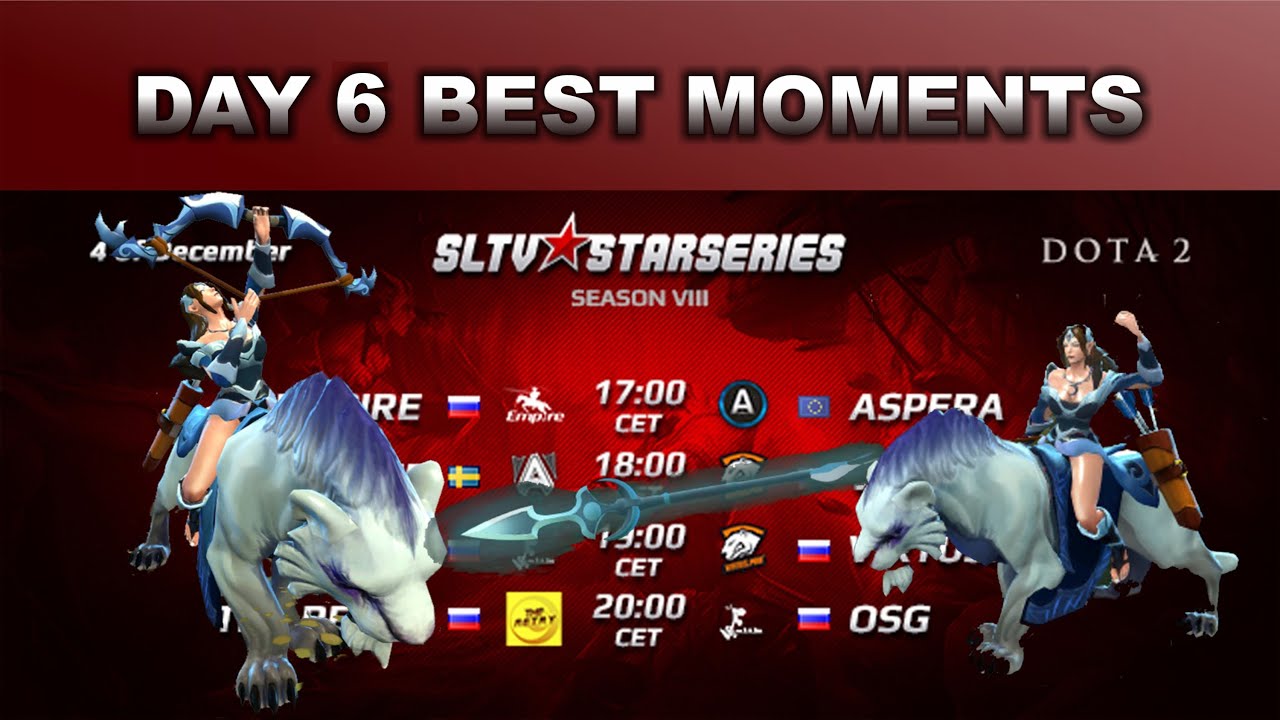 [SLTV STARSERIES] Day 6 Best Moments! Dota 2