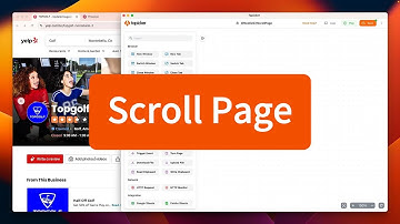 Scroll Page | Tapicker