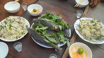 Hết Sảy, Ốc Đắng Trộn Gỏi Chuối Cây "Lai Rai" trên Sông Nước Miền Tây | Nét Quê #416