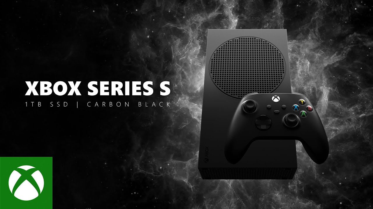 Xbox Series S Carbon Black 1TB SSD   World Premier Announce Trailer