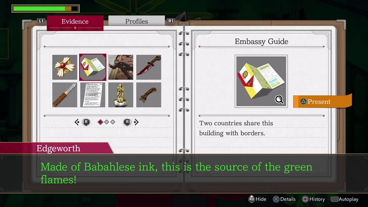 Objection! // investigations antics