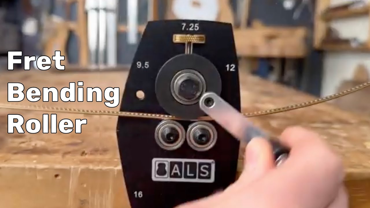 Fret Bending Roller - Bend Fretwire to Any Radius in Seconds!