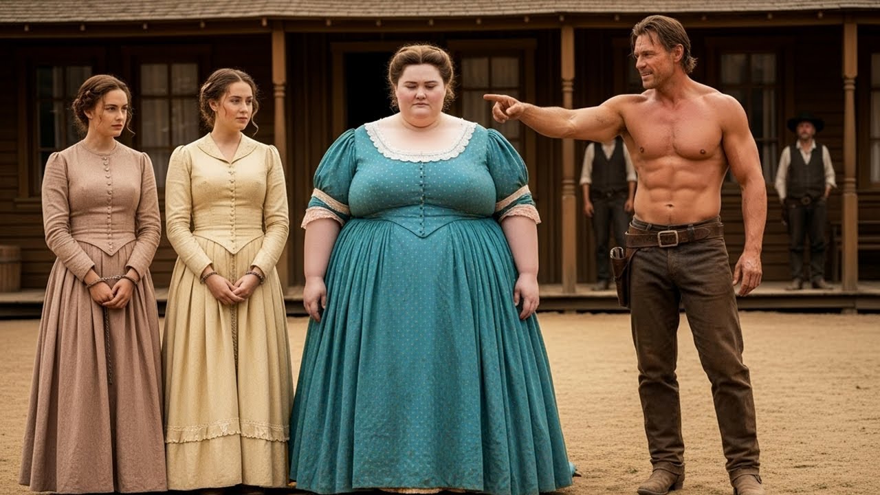 Все надо мной издевались, прошептала она, — пока не появился ковбой и не женился на полной девушке.