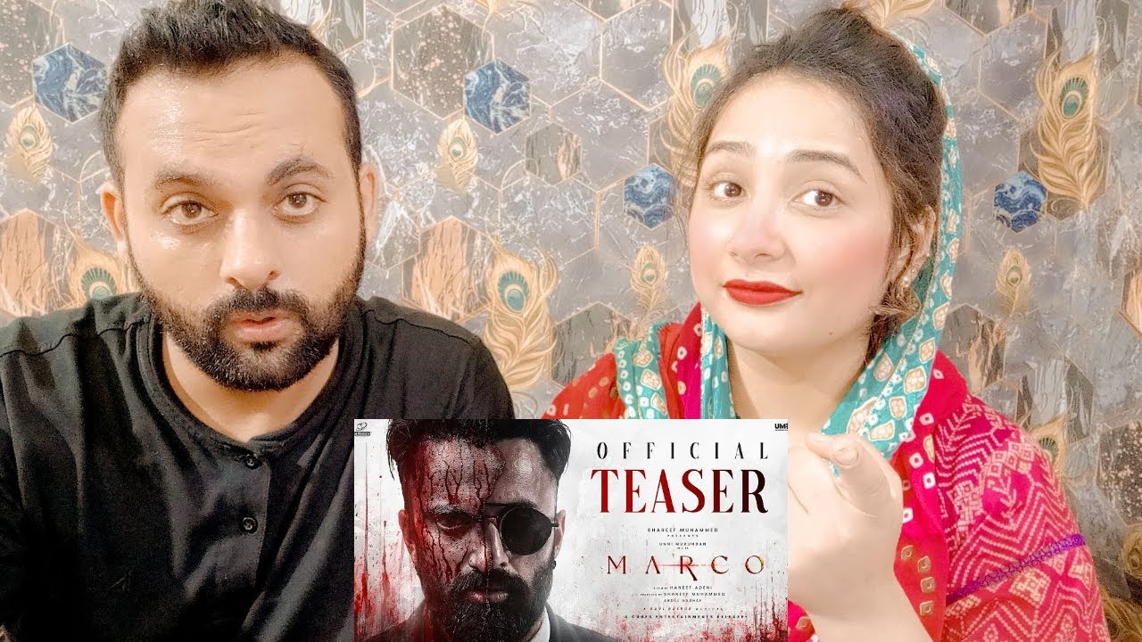 Pak React to MARCO Official Teaser | Unni Mukundan | Shareef Muhammed | Haneef Adeni | Ravi Basrur