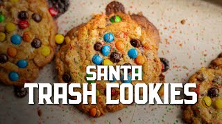 Santa Trash Cookies The Messiest Holiday Treat That Your Kids Can Make