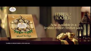 At hari raya, ferrero rocher knows how precious it is to be with your
cherished family. rocher, like the people we love.